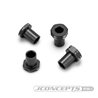 JConcepts - RC10B7 aluminum caster hat bushings, 4pc - black JConcepts - RC10B7 aluminum caster hat bushings, 4pc - black