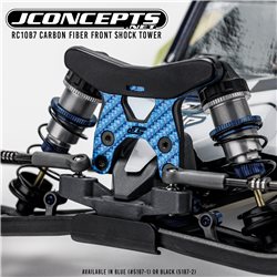 JConcepts - RC10B7 carbon fiber front shock tower - black
