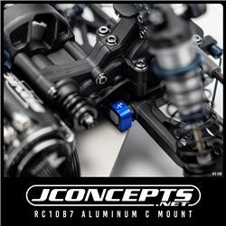 JConcepts - RC10B7 aluminum C mount - blue