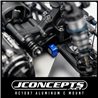 JConcepts - RC10B7 aluminum C mount - blue JConcepts - RC10B7 aluminum C mount - blue