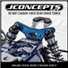 JConcepts - RC10B7 carbon fiber rear shock tower - black JConcepts - RC10B7 carbon fiber rear shock tower - black