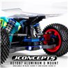 JConcepts - RC10B7 aluminum D mount - blue JConcepts - RC10B7 aluminum D mount - blue