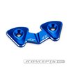 JConcepts - RC10B7 aluminum 1-piece rear wing button - blue JConcepts - RC10B7 aluminum 1-piece rear wing button - blue
