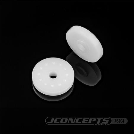 JConcepts - 13mm shock pistons, 2.3mm machined with dimples, 2pc
