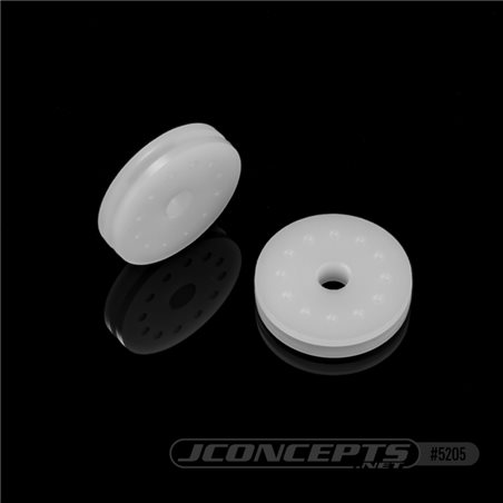 JConcepts - 13mm shock pistons, BK design with dimples, 2pc