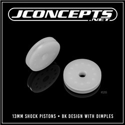 JConcepts - 13mm shock pistons, BK design with dimples, 2pc