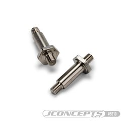 JConcepts - RC10B7 Steering bellcrank stand-off, titanium, 2pc
