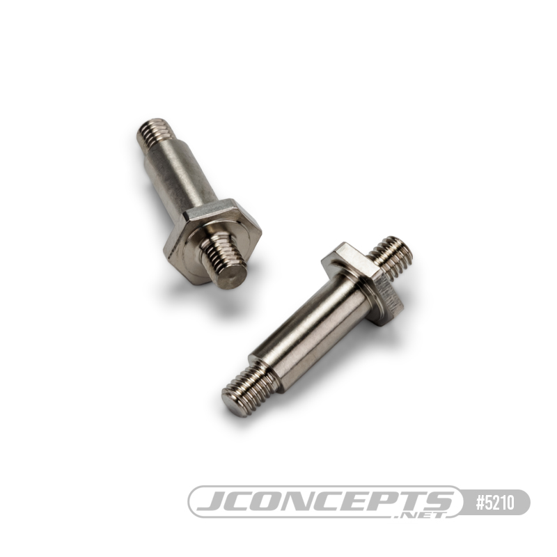 JConcepts - RC10B7 Steering bellcrank stand-off, titanium, 2pc