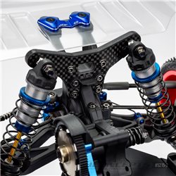JConcepts - RC10B7 -2mm carbon fiber rear shock tower - black