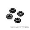 JConcepts - RC10B7 M4 low-profile aluminum wheel nut - black, 4pc JConcepts - RC10B7 M4 low-profile aluminum wheel nut - black, 4pc