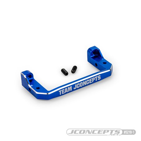JConcepts - RC10, RC10T, RC10GT servo mount bracket, blue