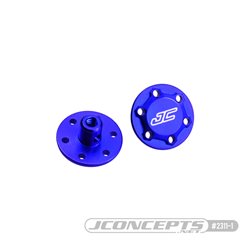 JConcepts - RC10 Finnisher wing buttons - blue