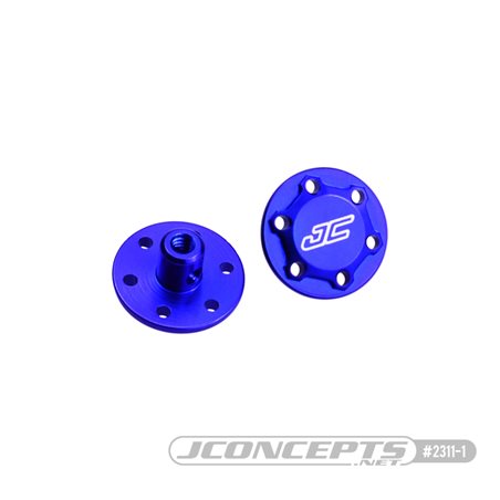 JConcepts - RC10 Finnisher wing buttons - blue