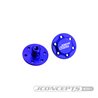 JConcepts - RC10 Finnisher wing buttons - blue
