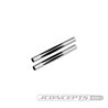 JConcepts - RC10 diamond wing tubes, black - 2pc. 