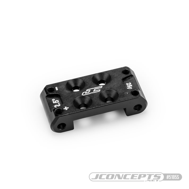 JConcepts - RC10B7 front bulkhead 2.5 degree (25g), steel JConcepts - RC10B7 front bulkhead 2.5 degree (25g), steel
