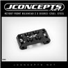 JConcepts - RC10B7 front bulkhead 2.5 degree (25g), steel JConcepts - RC10B7 front bulkhead 2.5 degree (25g), steel