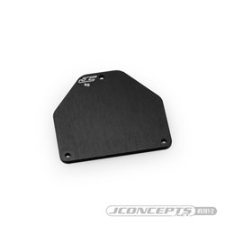 JConcepts - RC10B7 aluminum servo weight plate (6g) - black
