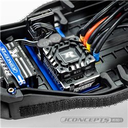 JConcepts - RC10B7 aluminum electronics plate (12.3g) - blue