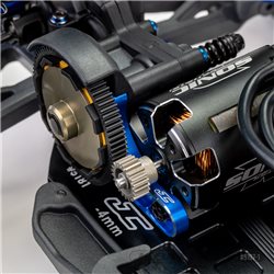 JConcepts - RC10B7 aluminum motor plate - blue