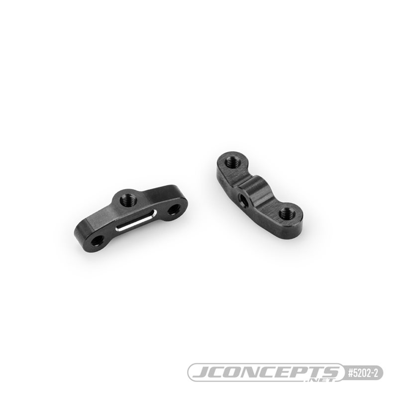 JConcepts - RC10B7 aluminum rear hub link mount - black JConcepts - RC10B7 aluminum rear hub link mount - black