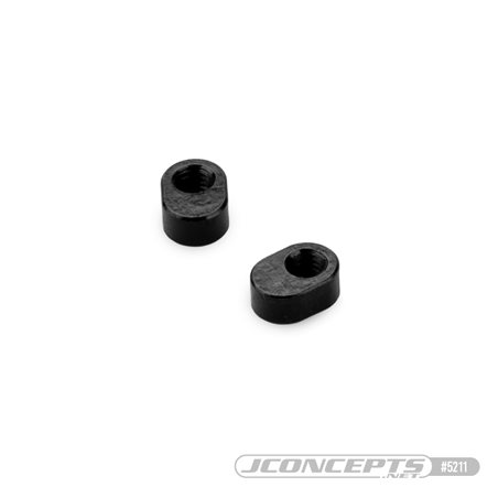 JConcepts - RC10B7 Threaded ball-stud height adjustment insert, 2pc