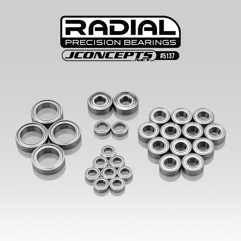 JConcepts - RC10B7 Radial NMB bearing set, 28pc - Fits, RC10B7 JConcepts - RC10B7 Radial NMB bearing set, 28pc - Fits, RC10B7