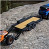 SCX24 Flat Bed Vehicle Trailer with LED Taillights:1/24th SCX24 Flat Bed Vehicle Trailer with LED Taillights:1/24th
