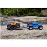 SCX24 Flat Bed Vehicle Trailer with LED Taillights:1/24th SCX24 Flat Bed Vehicle Trailer with LED Taillights:1/24th