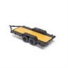 SCX24 Flat Bed Vehicle Trailer with LED Taillights:1/24th SCX24 Flat Bed Vehicle Trailer with LED Taillights:1/24th