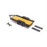 SCX24 Flat Bed Vehicle Trailer with LED Taillights:1/24th SCX24 Flat Bed Vehicle Trailer with LED Taillights:1/24th