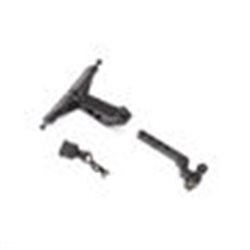 SCX24 Flat Bed Vehicle Trailer with LED Taillights:1/24th