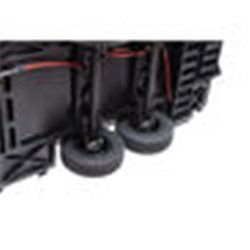 SCX24 Flat Bed Vehicle Trailer with LED Taillights:1/24th