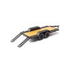 SCX24 Flat Bed Vehicle Trailer with LED Taillights:1/24th SCX24 Flat Bed Vehicle Trailer with LED Taillights:1/24th