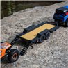 SCX24 Flat Bed Vehicle Trailer with LED Taillights:1/24th SCX24 Flat Bed Vehicle Trailer with LED Taillights:1/24th
