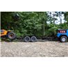 SCX24 Flat Bed Vehicle Trailer with LED Taillights:1/24th SCX24 Flat Bed Vehicle Trailer with LED Taillights:1/24th