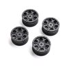 1.0 Ford Bronco Wheel Black (4): SCX24