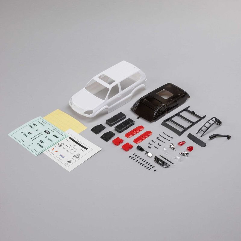 Body, White: SCX24 Lexus GX470