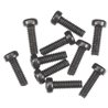 Cap Head M2x6mm Black Oxide (10)