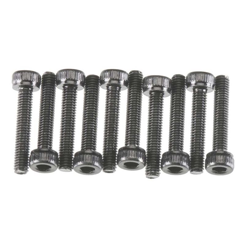 AXA087 Cap Head M3x16mm Black Oxide (10)