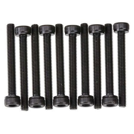 AXA089 Cap Head M3x25mm Black Oxide (10)