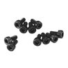 AXA083 Cap Head M3x6mm Black Oxide (10)