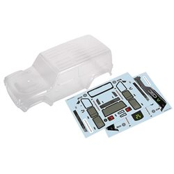 2019 Jeep JLU CRC Body, Clear & Precut: SCX24