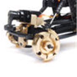 Differential Cover, Brass 6.5g: SCX24, AX24