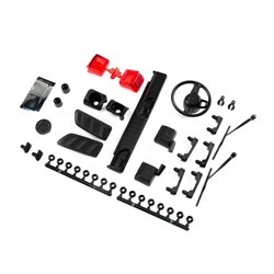 Exterior Body Detail Parts Jeep JLU: SCX10III