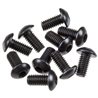 Hex Socket Button Head Black M3x6mm (10)