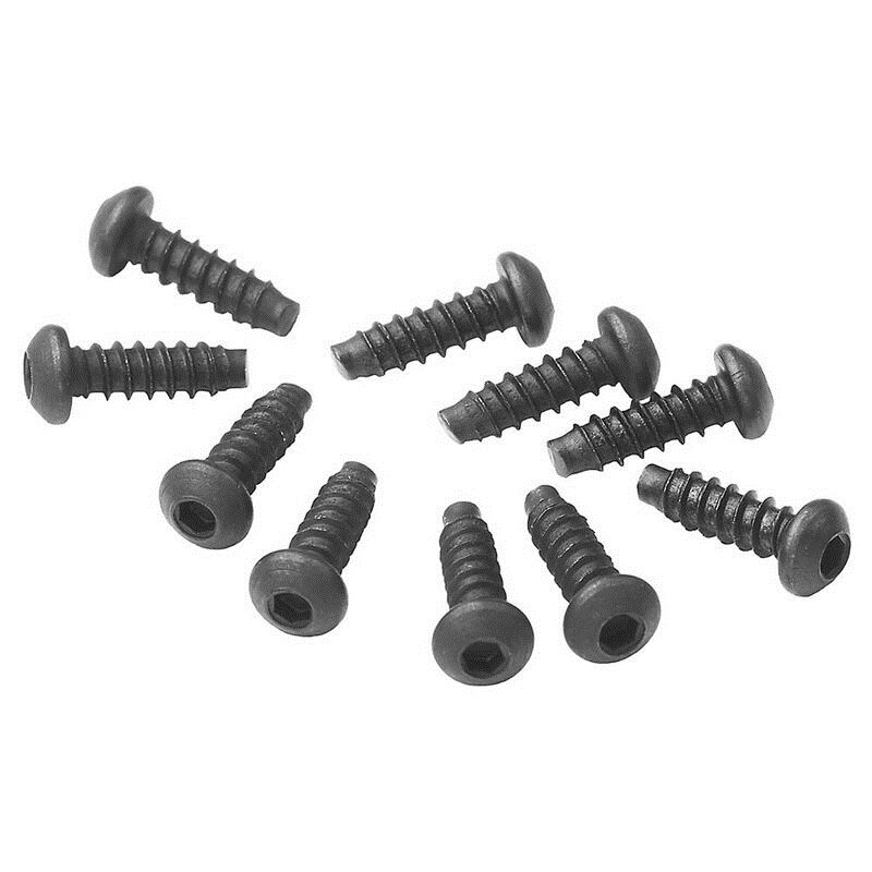 AXA0423 Hex Sckt Tapping Button Hd Screw M2.6x8mm