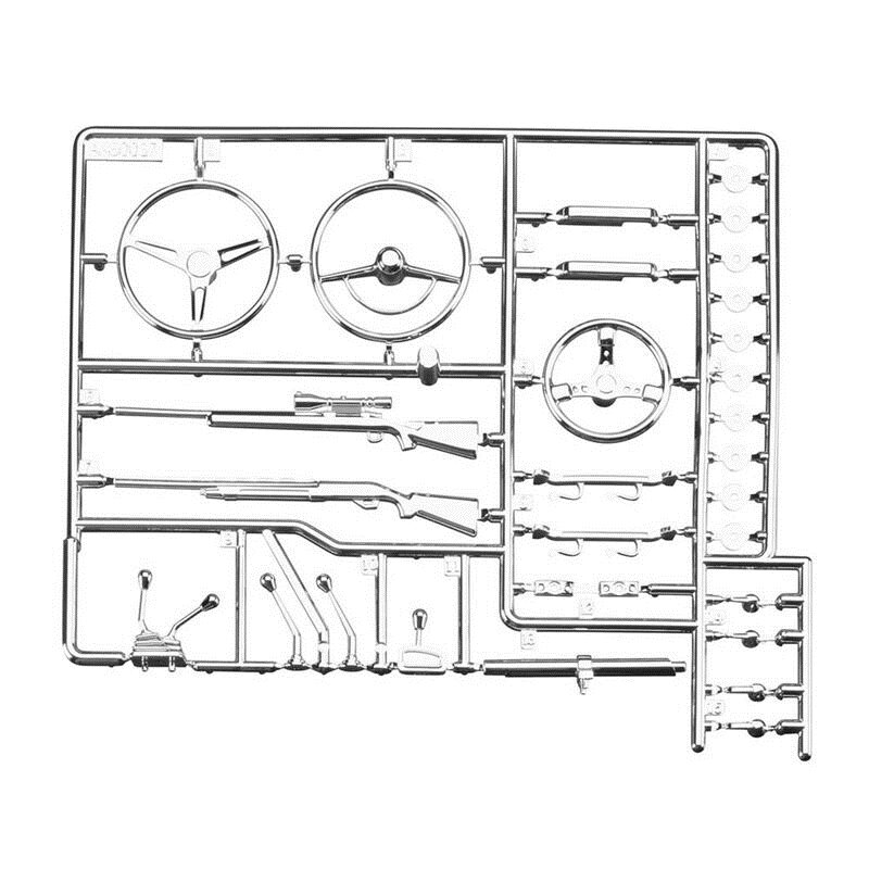 AX80047 Interior Detail Parts Tree Chrome