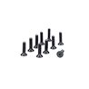 M2.5 x 10mm Flat Head Screws (10)
