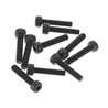 AX31398 M2.6x12mm Cap Head Screw Black (10)